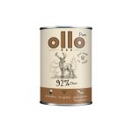 Ollo Pure karma mokra dla psów dorosłych Jeleń Adult 400g