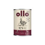 Ollo Pure karma mokra dla psów dorosłych Kaczka z Jabłkiem Adult 400g