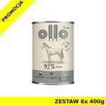 Ollo Pure karma mokra dla psów dorosłych Koń Adult ZESTAW 6x 400g