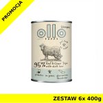 Ollo Umami Puppy karma mokra dla szczeniąt Wołowina i Żwacze ZESTAW 6x 400g