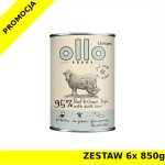 Ollo Umami Puppy karma mokra dla szczeniąt Wołowina i Żwacze ZESTAW 6x 850g