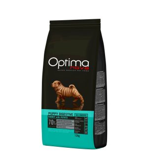 OPTIMAnova dog PUPPY DIGESTIVE Rabbit 12kg - NOWA FORMUŁA
