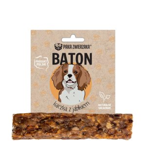 Paka Zwierzaka Baton z Kaczką i Jabłkiem - 28g