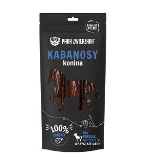 Paka Zwierzaka Kabanosy z Koniny dla psa 3 szt. (80g)