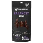Paka Zwierzaka Kabanosy z Zająca dla psa 3 szt. (80g)