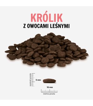 Paka Zwierzaka Karma Sucha Seven`th Heaven dla ras dużych Królik z Owocami Leśnymi rozm. L adult 1,5kg