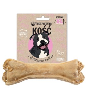 Paka Zwierzaka Kość z dodatkiem Żwacza - XL - 17cm - 115g