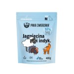Paka Zwierzaka Kot Sucha Karma dla Dorosłych Kotów - Jagnięcina Indyk M 400g