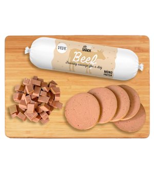 Paka Zwierzaka PEPE Kiełbaska Treningowa Beef - Wołowina 200g