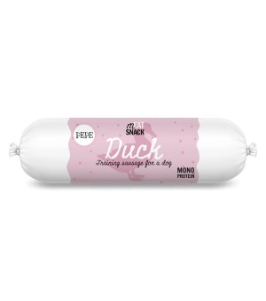 Paka Zwierzaka PEPE Kiełbaska Treningowa Duck - Kaczka 200g