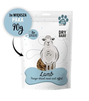 Paka Zwierzaka PEPE Lio XL Lamb - liofilizowane płuco Jagnięce 90g