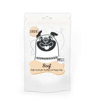 Paka Zwierzaka Pepe Mini Chunkies Beef - wołowina - 70g