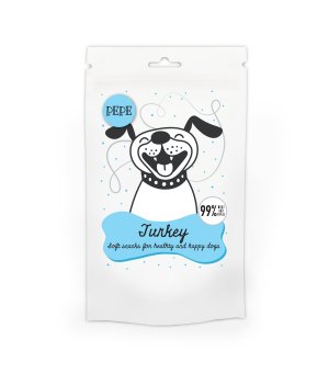 Paka Zwierzaka Pepe Mini Chunkies Turkey - indyk - 70g