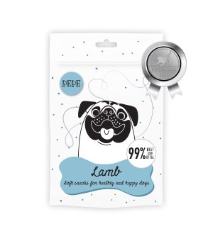 Paka Zwierzaka Pepe Mini Chunkies Lamb - jagnięcina - 70g