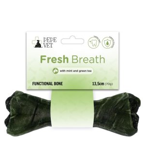 Paka Zwierzaka PEPE VET - Kość funkcjonalna Fresh Breath 13,5cm