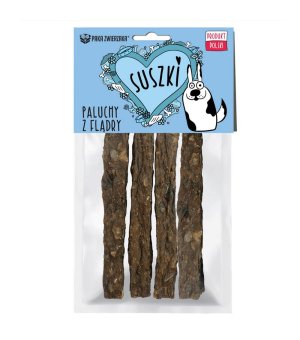 Paka Zwierzaka SUSZKI Paluchy z flądry 4szt. (60g)