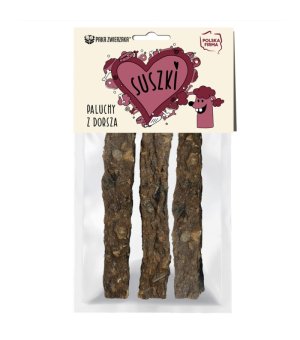Paka Zwierzaka SUSZKI Paluchy z Dorsza 60g