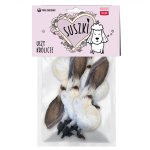 Paka Zwierzaka SUSZKI Uszy królicze z sierścią 4szt.