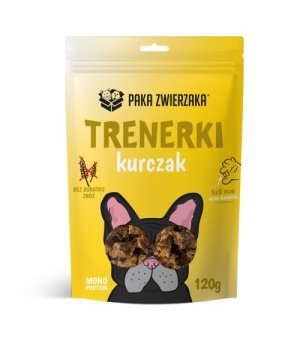 Paka Zwierzaka Trenerki Kurczak 120g 