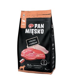 Pan Mięsko cielęcina z indykiem ROZM. XS 9kg