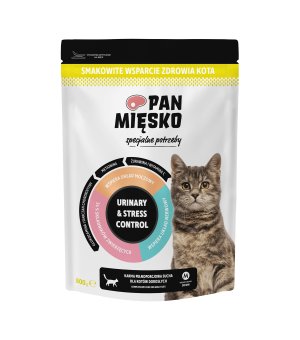 Pan Mięsko karma sucha dla kotów dorosłych Specjalne Potrzeby Urinary & Sterss Control 800g