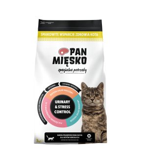 Pan Mięsko karma sucha dla kotów dorosłych Specjalne Potrzeby Urinary & Sterss Control 3kg