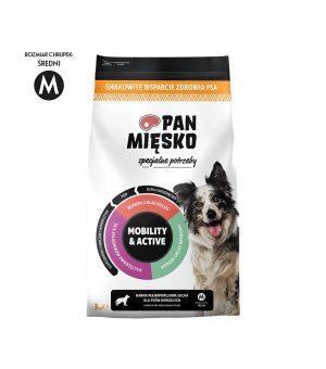 Pan Mięsko karma sucha dla psa - Specjalne Potrzeby Mobility & Active M 3kg