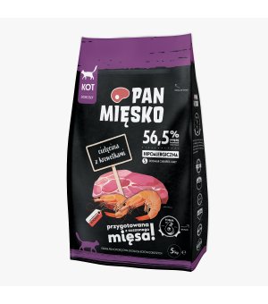 PAN MIĘSKO KOT CIELĘCINA KREWETKI S 5KG