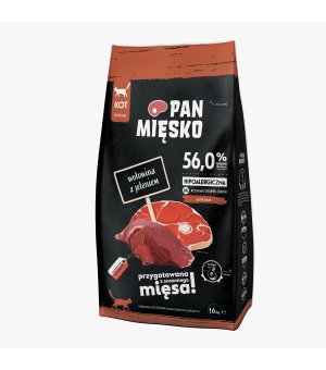 PAN MIĘSKO KOT WOŁOWINA JELEŃ  M 1,6KG