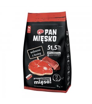 Pan Mięsko wołowina z koziną M 9kg