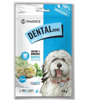 PAWERCE Kość do żucia Denal M 12cm 2szt.
