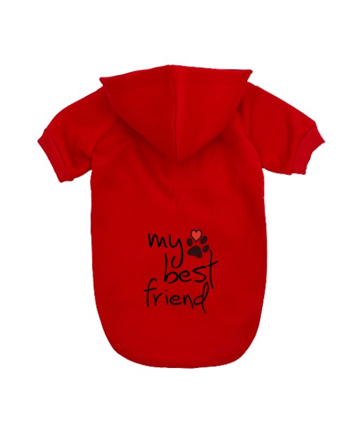 Pchełka - Bluza Friend - czerwona XXS