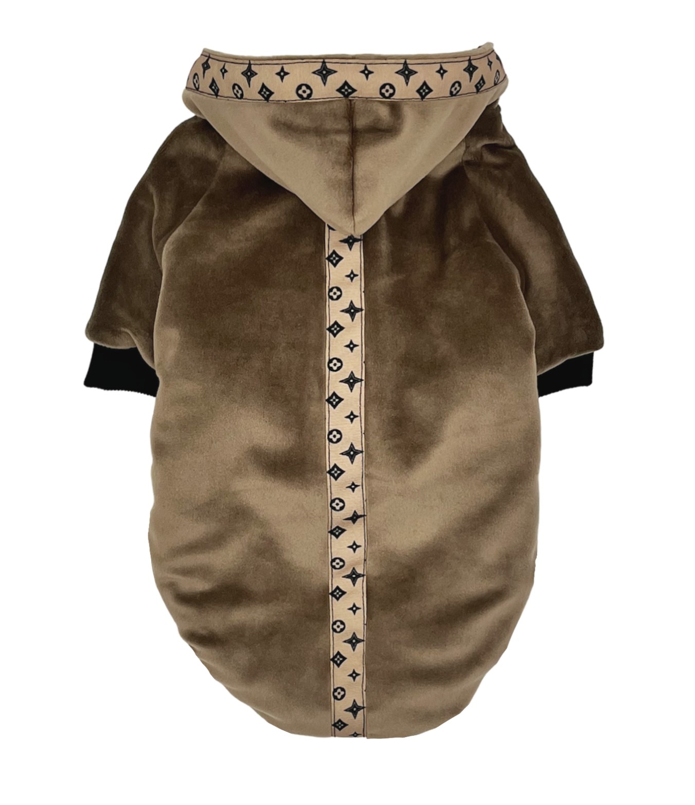 Pchełka - Welurowa Bluza Velvet - Beżowa XS