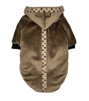 Pchełka - Welurowa Bluza Velvet - Beżowa XL