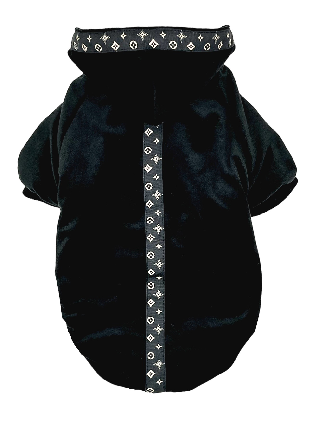 Pchełka - Welurowa Bluza Velvet - Czarna S