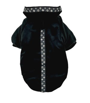 Pchełka - Welurowa Bluza Velvet - Czarna S