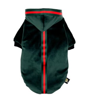 Pchełka - Welurowa Bluza Velvet - Zielona M