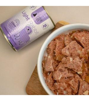 PEPE VET Karma mokra dla psa Light Rabbit - Królik 400g