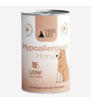 PEPE VET Karma mokra dla psa Hypoallergenic Horse - Konina 400g