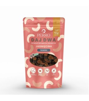 Perro DAJ DWA - Trenerki - jagnięcina - 85g