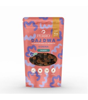 Perro DAJ DWA - Trenerki - konina - 85g