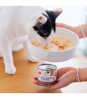 PERROland Soups Bulion z Filetem z Łososia dla psa i kota 140g