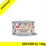PERROland Soups Bulion z Filetem z Kaczki dla psa i kota ZESTAW 6x 140g