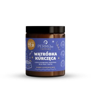 PERROland TOPPERS dla psa i kota Wątróbka Kurczęca liofilizowana 60g