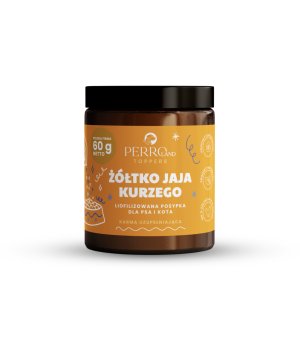 PERROland TOPPERS dla psa i kota Żółtko Jaja Kurzego liofilizowane 60g