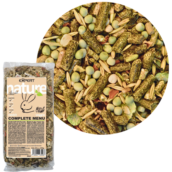 PET EXPERT Rabbit Feed-complete menu Veggie 350g