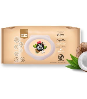Pet Head Chusteczki pielęgnacyjne Sensitive Soul dla psów i kotów 100szt.