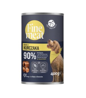Pet Republic Fine Meat dla psa danie z kurczaka 400g