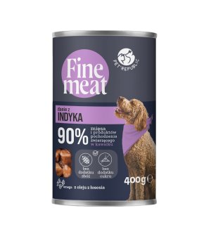 Pet Republic Fine Meat dla psa danie z indyka 400g