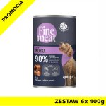 Pet Republic Fine Meat dla psa danie z indyka ZESTAW 6x 400g